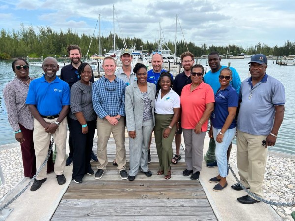 BAMSI officials meet with Shedd Aquarium team in Freeport, Grand Bahama