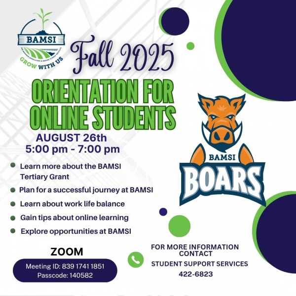 FALL 2025 ORIENTATION FOR ONLINE STUDENTS